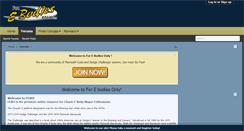 Desktop Screenshot of forebodiesonly.com